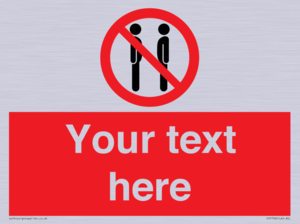 Custom prohibition not face to face